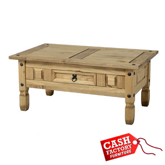 Mexican pine discount lamp table