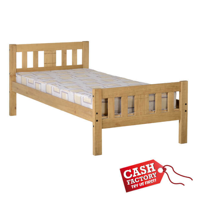 Rio Single Bed Cash Factory Furniture, How Much Does A Single Bed Frame Cost