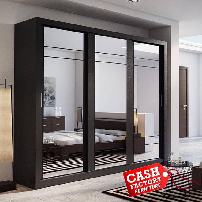 Boston Sliding Wardrobe Cash Factory Furniture