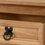 Corona 1 drawer console table