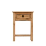 Corona 1 drawer console table