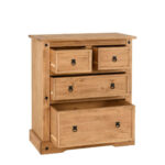 Corona 2+2 Drawer Chest