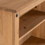 Corona low bookcase