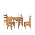 corona budget dining set