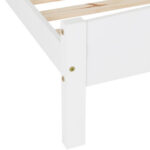 Amber White Double Bed