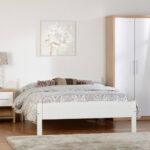 Amber White Double Bed