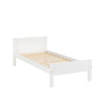 Amber White single bed