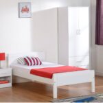 Amber White single bed