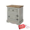Corona grey washed bedside locker Corona grey washed bedside locker