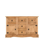 Corona 2 door 5 drawer sideboard