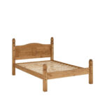 Corona low foot end double bedframe