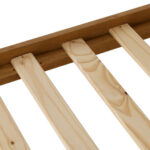 Corona low foot end double bedframe
