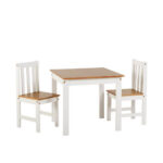 Ludlow mini dining set white oak