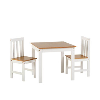 Ludlow mini dining set white oak