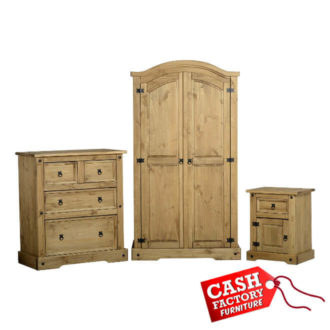 corona bedroom trio