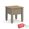 Corona Grey Lamp Table Corona Grey Lamp Table