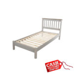 Corona Grey Single Bed