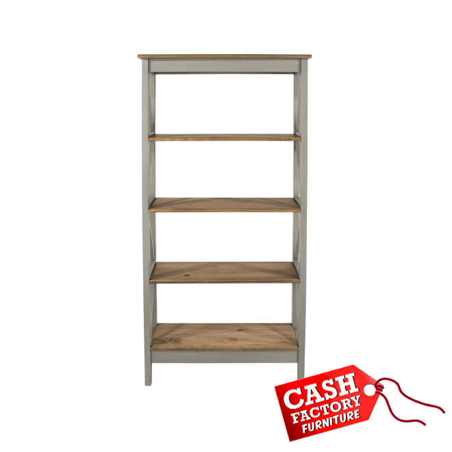 Corona Grey 5 Shelf Unit