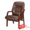vera fireside chair brown