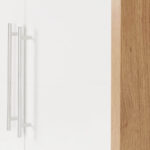 Seville white 2 door wardrobe