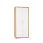 Seville white 2 door wardrobe