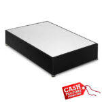Black Fabric Divan Base