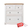 corona white 2+2 drawer chest corona white 2+2 drawer chest