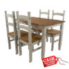 corona grey 1+4 dining set corona grey 1+4 dining set