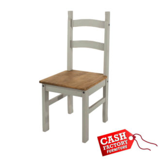 corona grey dining chair