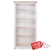 corona white tall bookcase corona white tall bookcase