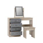 Nevada grey dressing table set