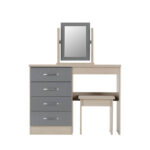 Nevada grey dressing table set