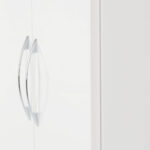 nevada white 2 door wardrobe