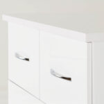 nevada white 3 2 drawer chest
