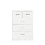 nevada white 3 2 drawer chest