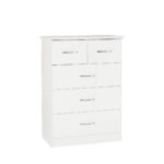 nevada white 3 2 drawer chest