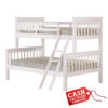 neptune triple sleeper bunk bed white neptune triple sleeper bunk bed white