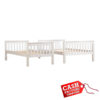 neptune triple sleeper bunk bed white neptune triple sleeper bunk bed white