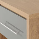 seville grey bedside locker