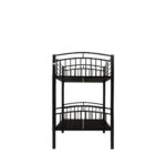 ventura black 3ft bunk bed