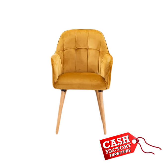 Manhattan Accent Chair Mustard 