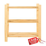 core 3 shelf storage unit