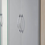 nevada grey 4 door wardrobe