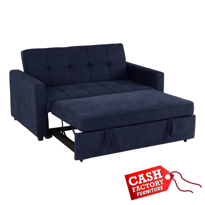 Astoria Navy Sofa Bed Cash Factory Furniture