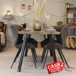 Quebec Wave Edge Dining Set