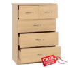 Nevada Oak 3+2 Drawer Chest Nevada Oak 3+2 Drawer Chest
