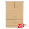 Nevada Oak 3+2 Drawer Chest Nevada Oak 3+2 Drawer Chest