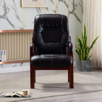 Vera Fireside Chair - Black