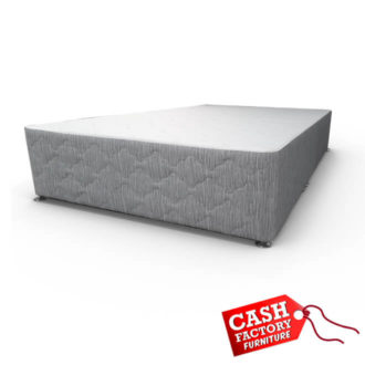 Grey Fabric Divan Base