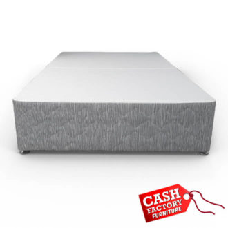 Grey Fabric Divan Base